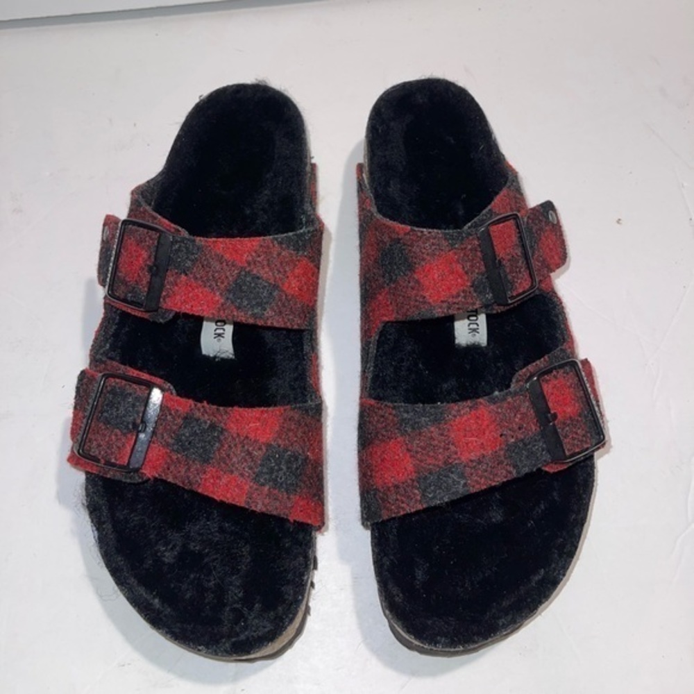 New Birkenstock shearling women size 40